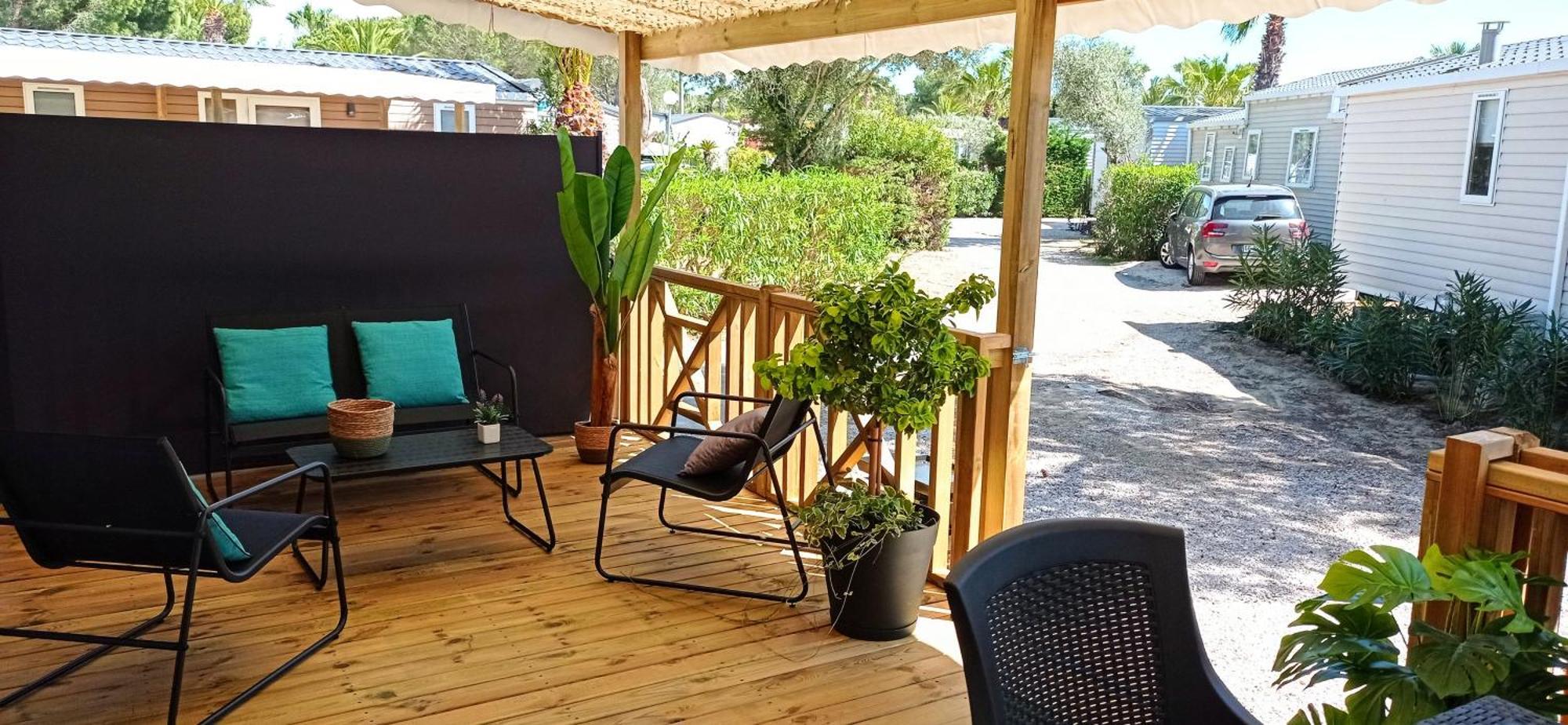 Happymobilhome Argeles-Sur-Mer -Plage A 500M- Camping 4 Etoiles Del Mar Екстер'єр фото